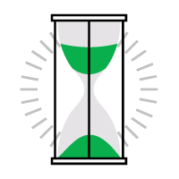 time-icon testing hour glass